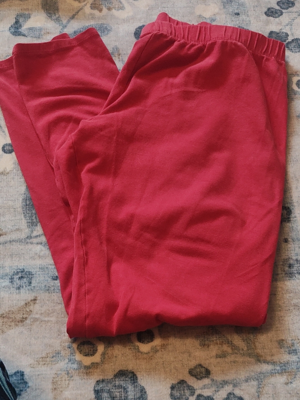 RED "RIDING HOOD" LEGGINGS